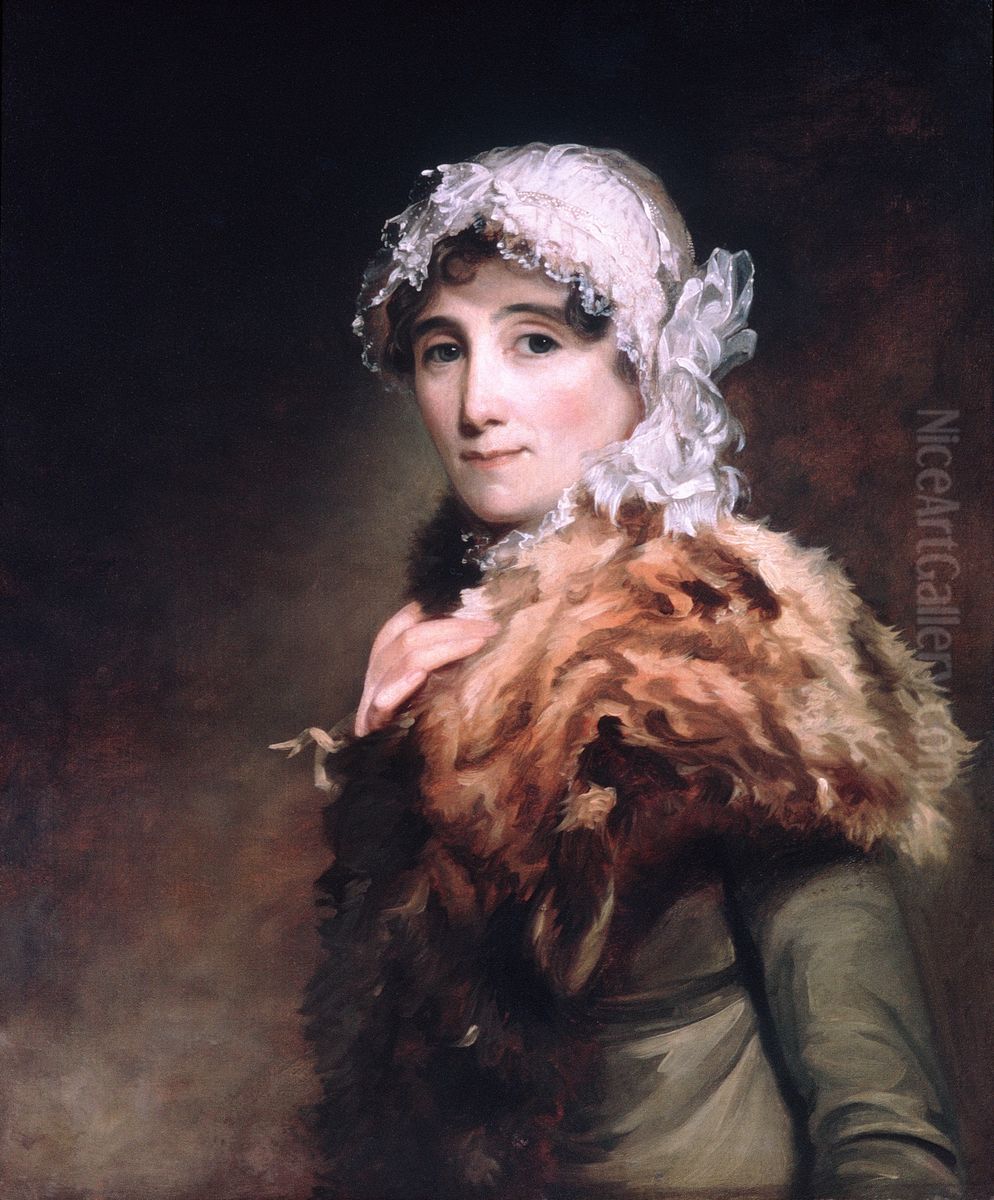 Mrs. Katherine Matthews Oil Painting by Thomas Sully