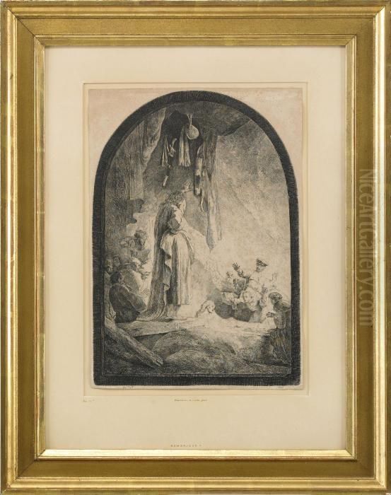 Large Plate Oil Painting by Harmenszoon van Rijn Rembrandt