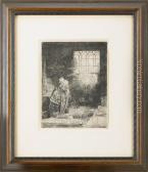 Faust Oil Painting by Harmenszoon van Rijn Rembrandt