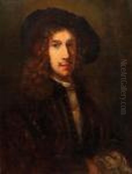 Titus Au Beret Oil Painting by Harmenszoon van Rijn Rembrandt