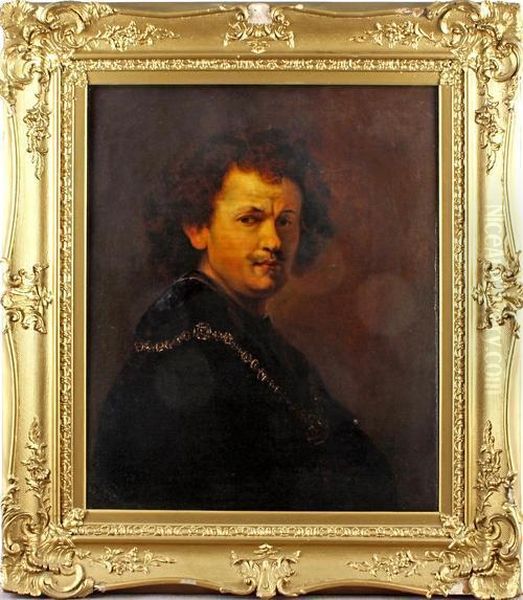 Portrait Oil Painting by Harmenszoon van Rijn Rembrandt