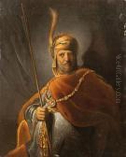 El Rey Saul Oil Painting by Harmenszoon van Rijn Rembrandt