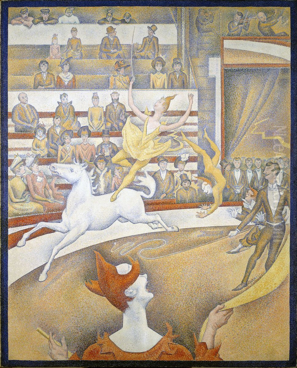 The Circus Oil Painting by Georges Seurat