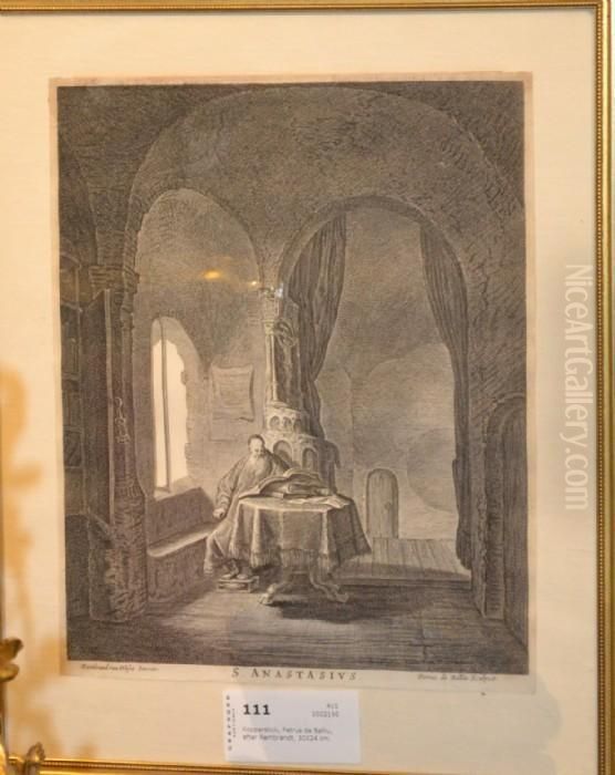 Petrus De Balliu Oil Painting by Harmenszoon van Rijn Rembrandt