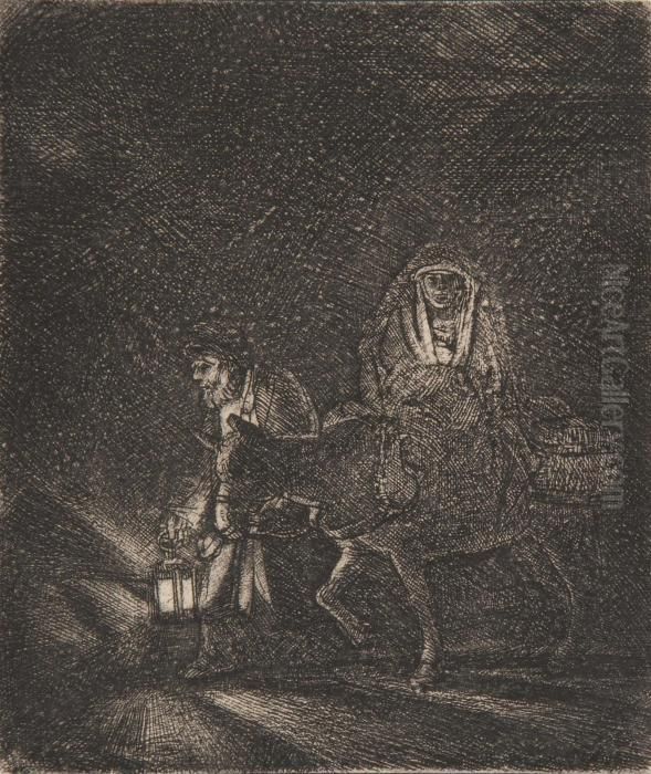 A Small Collection Of New Testament Subjects Oil Painting by Harmenszoon van Rijn Rembrandt