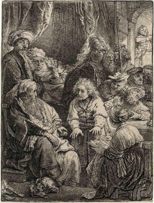 Harmensz. Van Rijn Joseph Telling His Dreams Oil Painting by Harmenszoon van Rijn Rembrandt