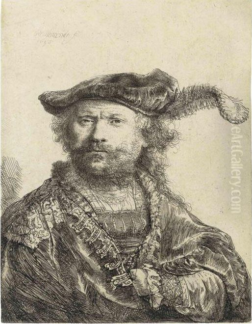 Rembrandt Harmensz. Van Rijn Oil Painting by Harmenszoon van Rijn Rembrandt