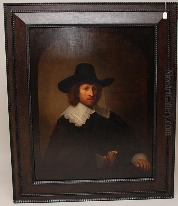 Portrait Of Nicolaes Bambeeck Oil Painting by Harmenszoon van Rijn Rembrandt