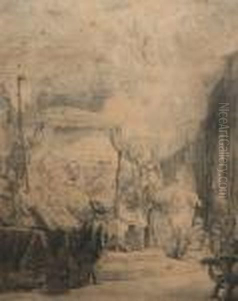 La Mort De La Vierge. Oil Painting by Harmenszoon van Rijn Rembrandt