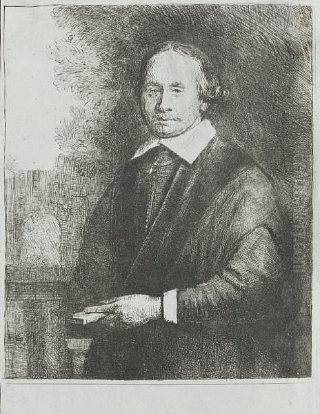Jan Antonides Von Der Linden Oil Painting by Harmenszoon van Rijn Rembrandt