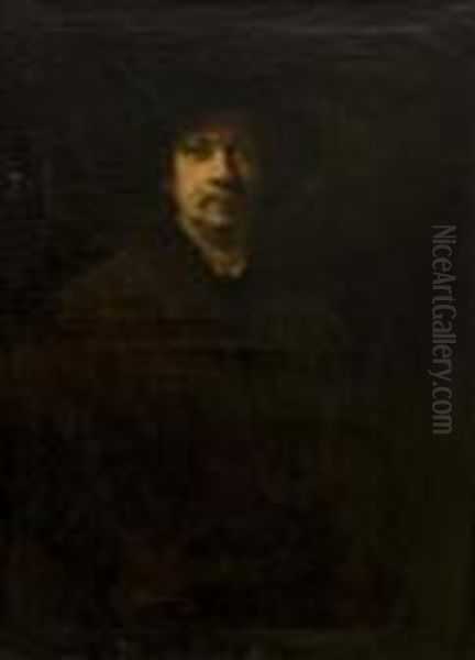 Autoportrait De L'artiste Oil Painting by Harmenszoon van Rijn Rembrandt