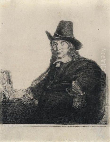 Jan Asselyn, 
Painter Oil Painting by Harmenszoon van Rijn Rembrandt
