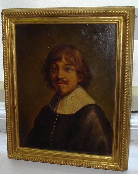 Portrait Of A Gentleman Oil Painting by Harmenszoon van Rijn Rembrandt