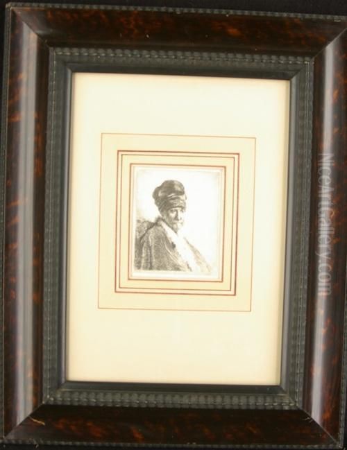 Portrait Of An Old Man Sitting Oil Painting by Harmenszoon van Rijn Rembrandt