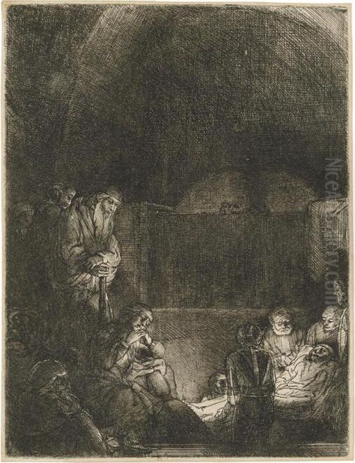 The Entombment Oil Painting by Harmenszoon van Rijn Rembrandt