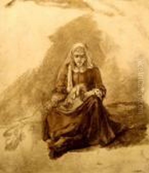 Die Handzeichnungen Rembrandts Oil Painting by Harmenszoon van Rijn Rembrandt