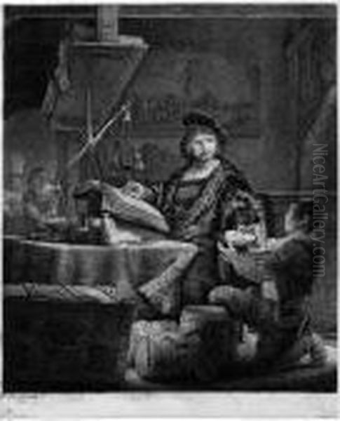 Jan Uytenbogaert Oil Painting by Harmenszoon van Rijn Rembrandt