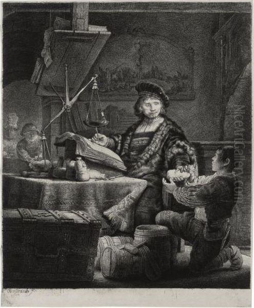 Jan Cornelis Sylvius, Preacher Oil Painting by Harmenszoon van Rijn Rembrandt