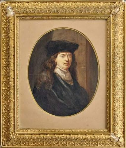 Autoportrait Oil Painting by Harmenszoon van Rijn Rembrandt