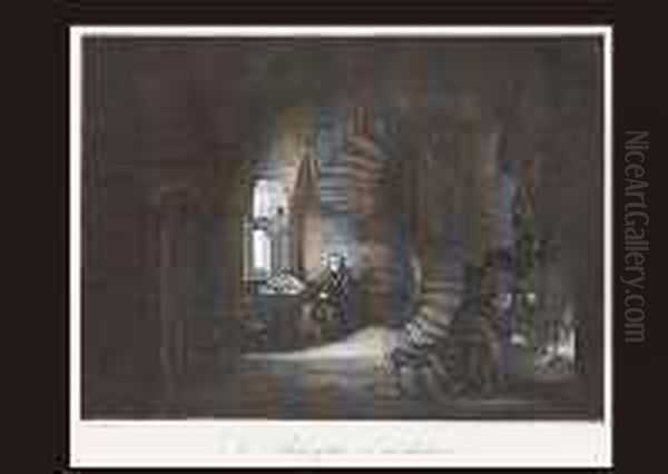 La Philosoph En Meditation Oil Painting by Harmenszoon van Rijn Rembrandt