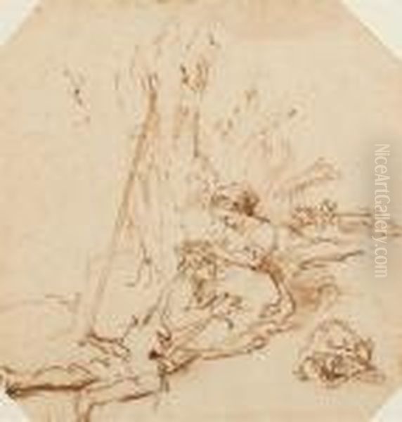 The Lovers Oil Painting by Harmenszoon van Rijn Rembrandt