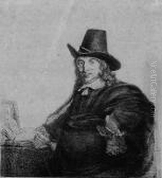 Der Maler Jan Asselijn Oil Painting by Harmenszoon van Rijn Rembrandt