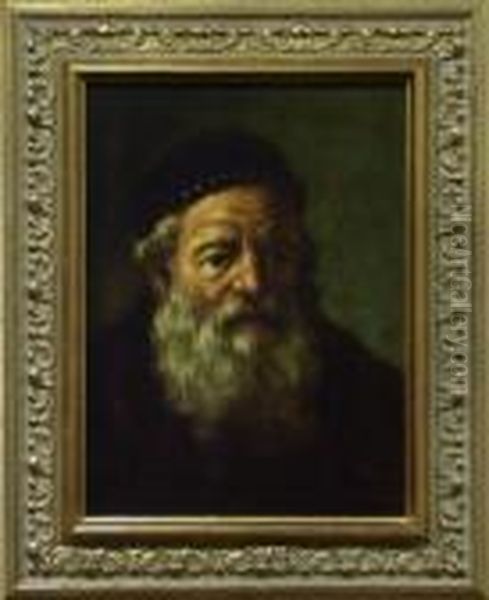 De Grijsaard Oil Painting by Harmenszoon van Rijn Rembrandt