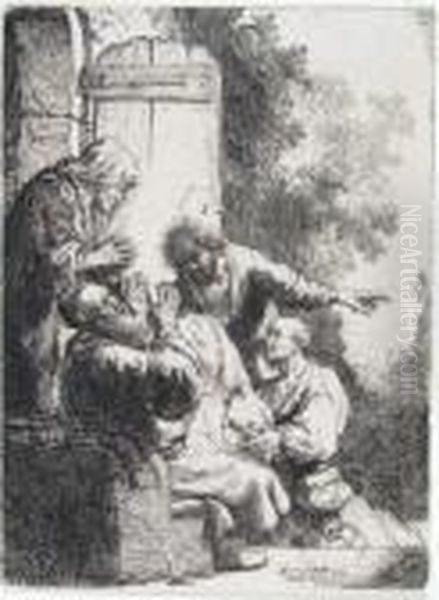 Josefs Rock Wird Jakob Gebracht Oil Painting by Harmenszoon van Rijn Rembrandt