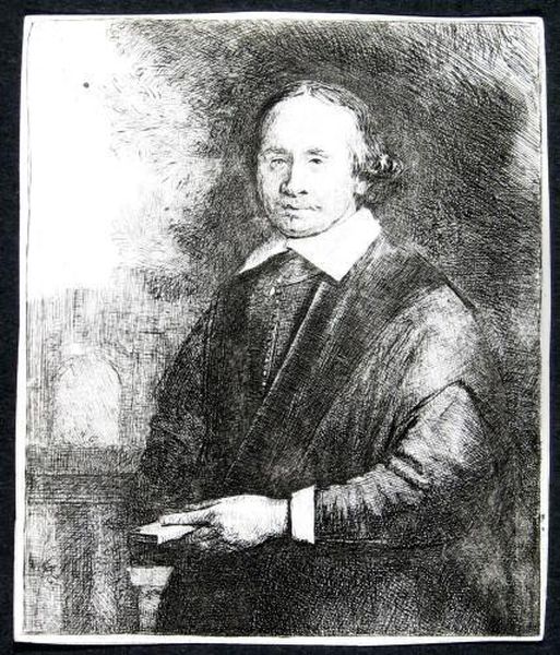 Der Linden. Radierung Auf Festem Oil Painting by Harmenszoon van Rijn Rembrandt