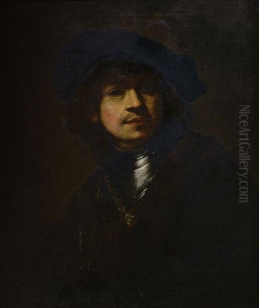Portrait Of A Man Oil Painting by Harmenszoon van Rijn Rembrandt