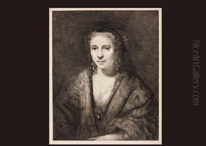 Figure Oil Painting by Harmenszoon van Rijn Rembrandt