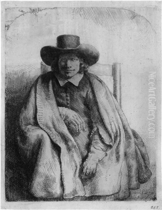 Clement De Jonghe Oil Painting by Harmenszoon van Rijn Rembrandt