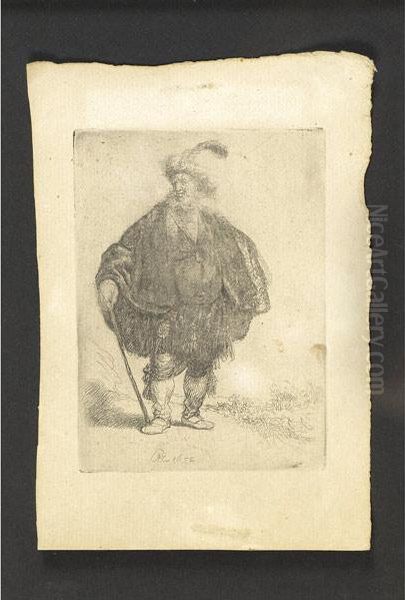 The Persian Oil Painting by Harmenszoon van Rijn Rembrandt