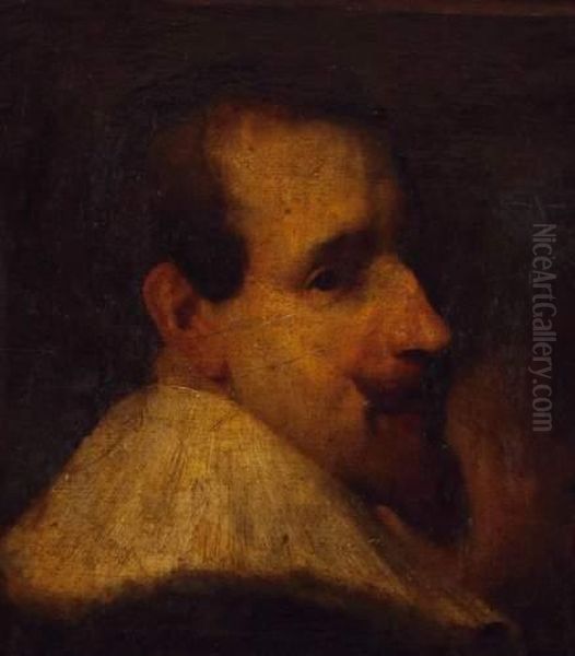 Portrait Extrait De La Lecon... Oil Painting by Harmenszoon van Rijn Rembrandt