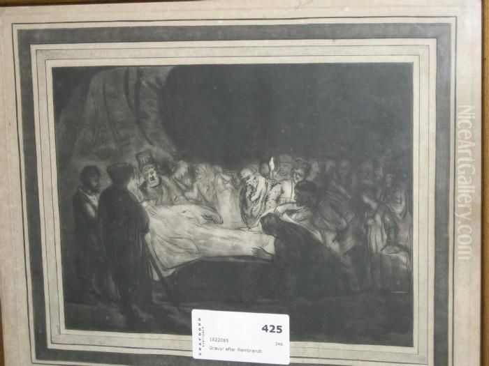 Untitled Oil Painting by Harmenszoon van Rijn Rembrandt