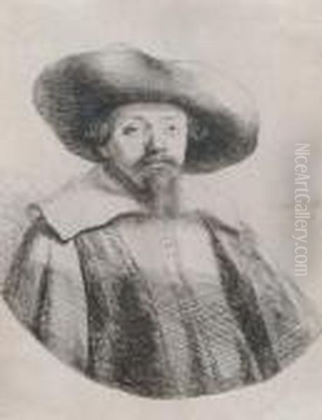 Samuel Menasseh Ben Israel Oil Painting by Harmenszoon van Rijn Rembrandt