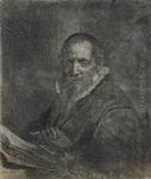 Jan Cornelis Sylvius Oil Painting by Harmenszoon van Rijn Rembrandt