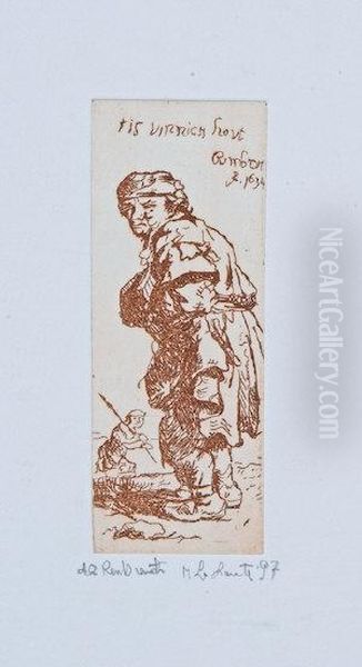 Tis Virrich Hout Oil Painting by Harmenszoon van Rijn Rembrandt