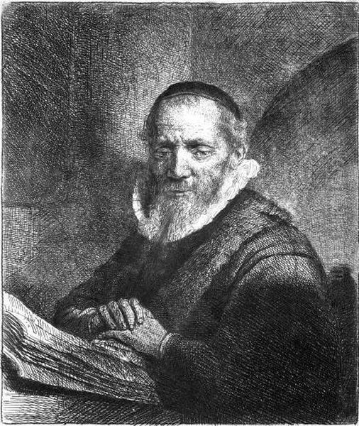 Jan Cornelis Sylvius. Oil Painting by Harmenszoon van Rijn Rembrandt