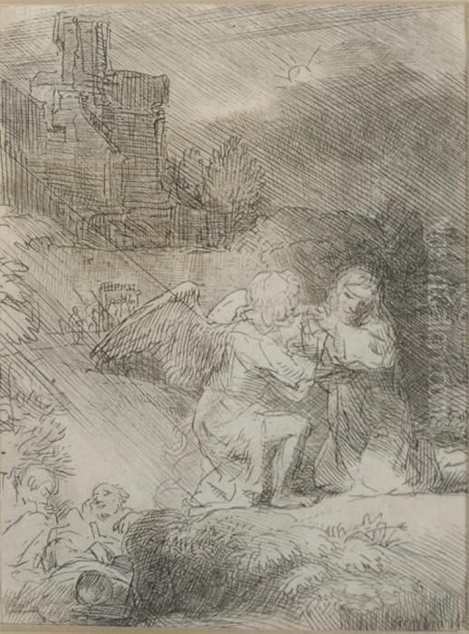 Untitled Oil Painting by Harmenszoon van Rijn Rembrandt