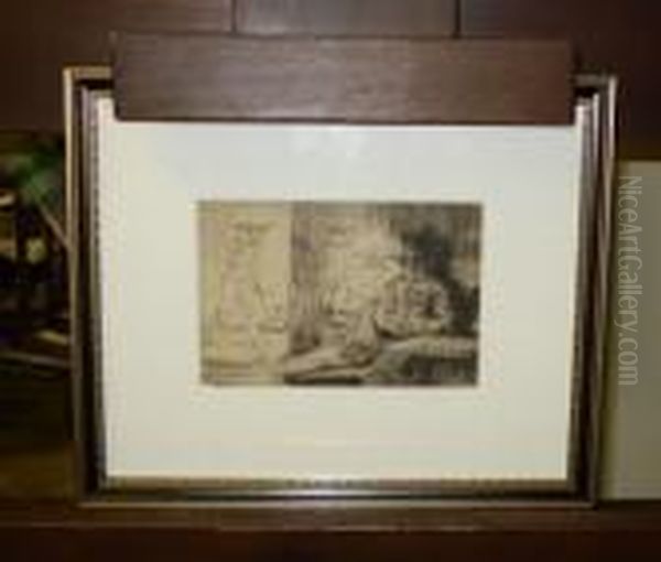 The Game Of Golf Oil Painting by Harmenszoon van Rijn Rembrandt