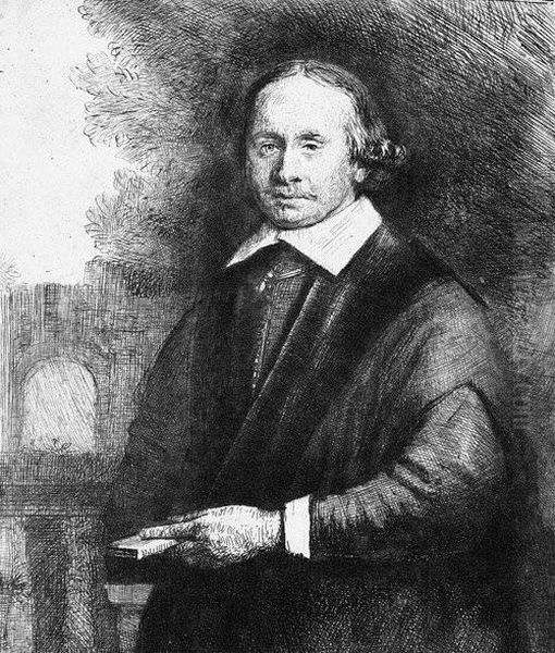 Jan Antonides Van Der Linden Oil Painting by Harmenszoon van Rijn Rembrandt