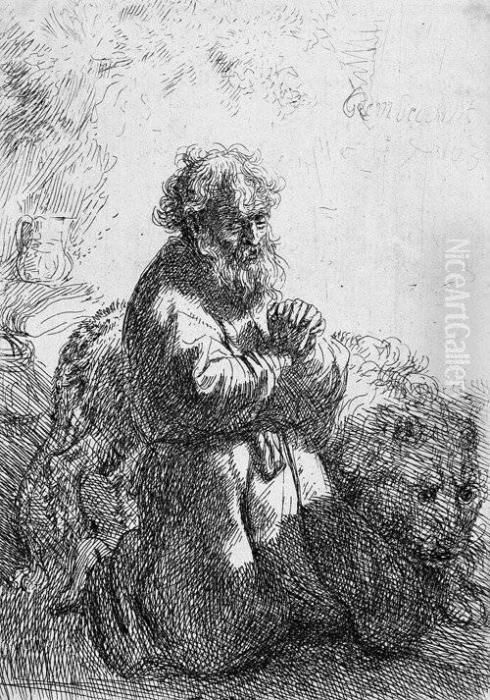 Der Hl Oil Painting by Harmenszoon van Rijn Rembrandt