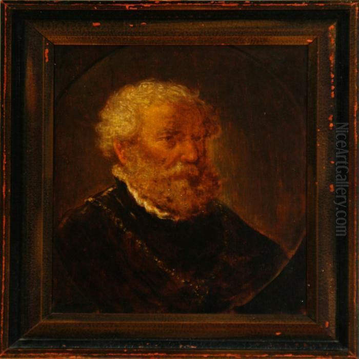 Study. Head Oil Painting by Harmenszoon van Rijn Rembrandt