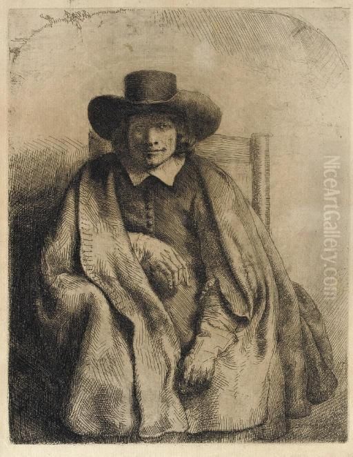 Clement De Jonghe (b., Holl. 272; H. 251) Oil Painting by Harmenszoon van Rijn Rembrandt