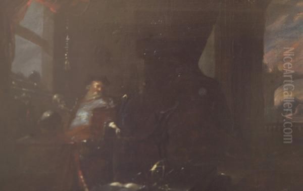 L'alchimista Oil Painting by Harmenszoon van Rijn Rembrandt