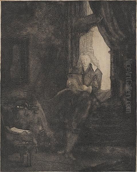 A Collection Of Portraits Oil Painting by Harmenszoon van Rijn Rembrandt