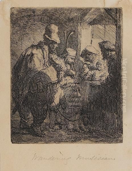 A Collection Oil Painting by Harmenszoon van Rijn Rembrandt