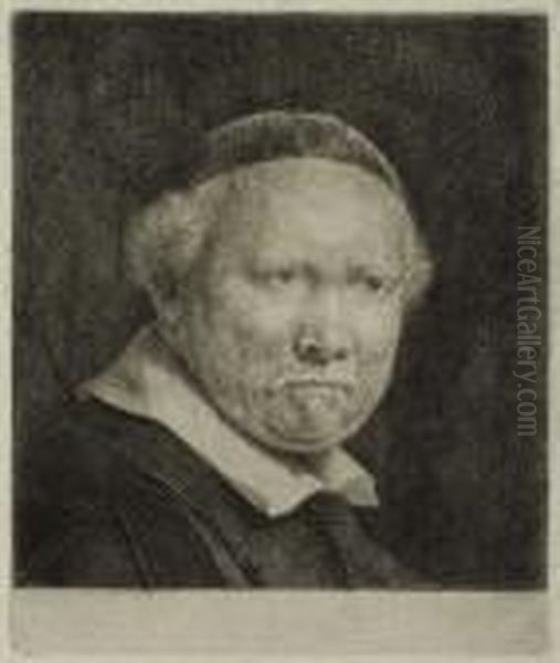 Lieven Willemsz Van Coppenol, Writing Master: Larger Plate Oil Painting by Harmenszoon van Rijn Rembrandt