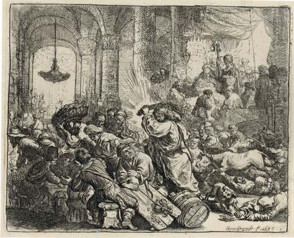 Untitled Oil Painting by Harmenszoon van Rijn Rembrandt